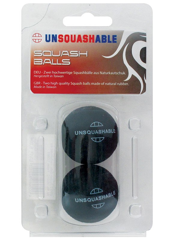 Squash žogica Unsquashable v blistru - zelo počasne - tekmovalne