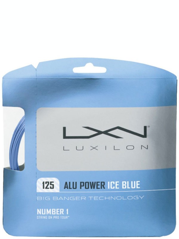 Tenis struna Luxilon Big Banger Alu Power Ice blue 1.25