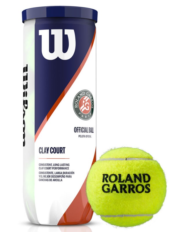 Tenis žogice Wilson Roland Garros Clay 3 ball - karton 72 žog