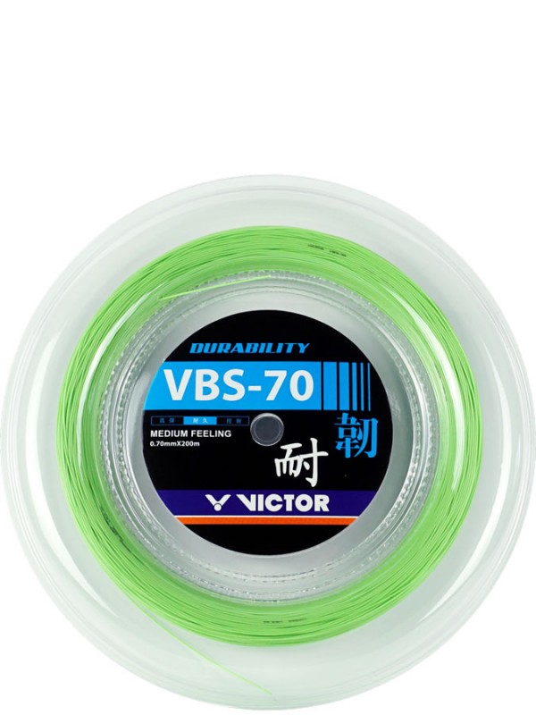 Badminton struna VICTOR VBS-70 green - kolut 200m