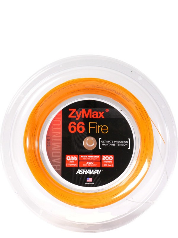 Badminton struna Ashaway Zymax 66 Fire