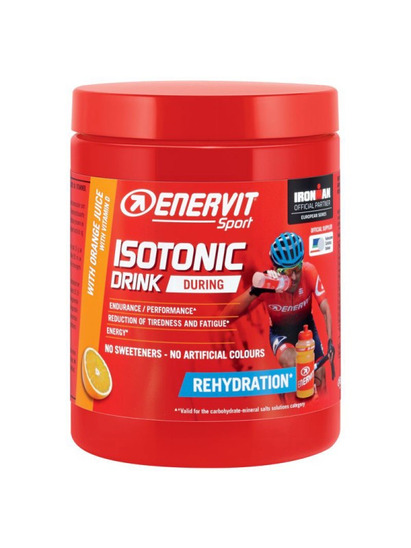 ENERVIT Sport ISOTONIC DRINK Pomaranča, 420 g + BIDON