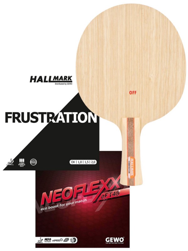 Kompletni lopar Hallmark: Combination + Frustration + Neoflexx