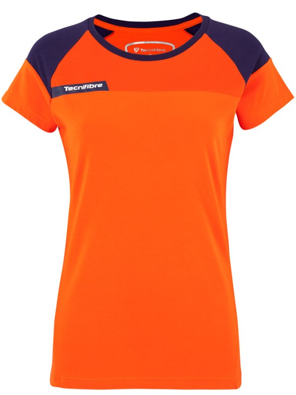 Tecnifibre ženska majica F1 Stretch Orange 2018