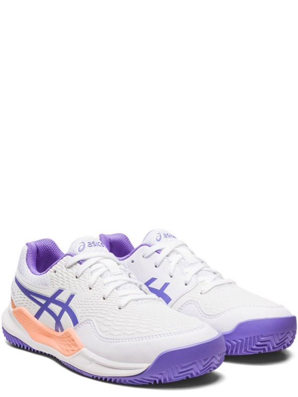 Otroški copati za tenis Asics Gel Resolution 9 GS clay - white