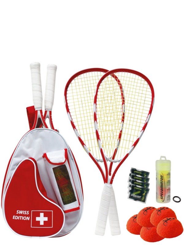 Speedminton, Speedlights Unisex Adulto, Verde, 12x4