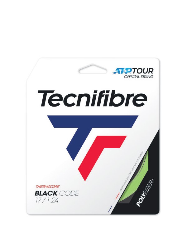 Tenis struna Tecnifibre Black Code - LIME