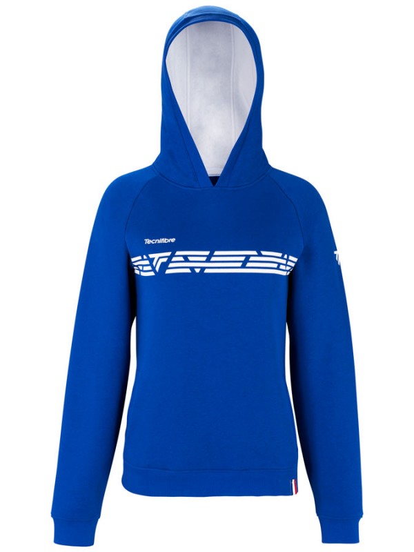 Tecnifibre ženski kapucar TF Fleece Hoodie Royal